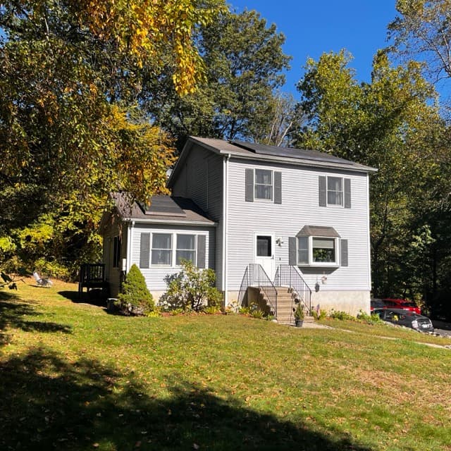 Front exterior of 30 Lagana Lane, West Norwalk, Connecticut